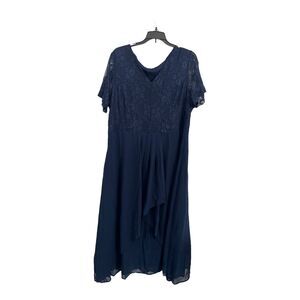 Womens Navy Blue Dress Size 3XL